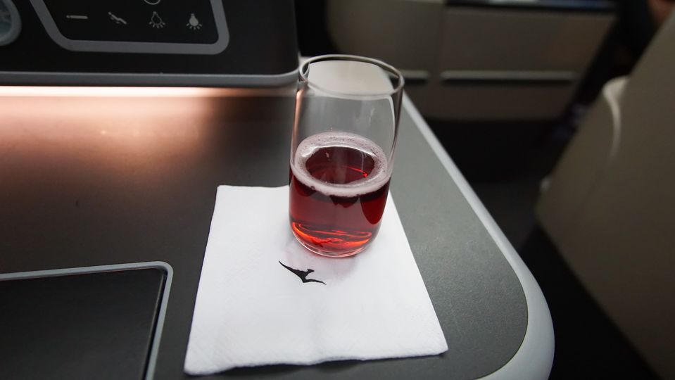 Maggie Beer pre-departure drink